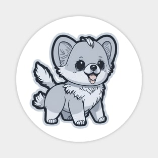 Cute Dog Sticker Magnet